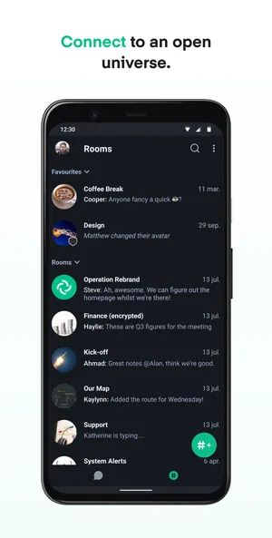 Element  安全消息应用
